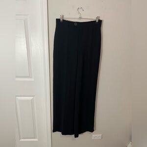Mango Black Womens Trouser Dress Pants,8